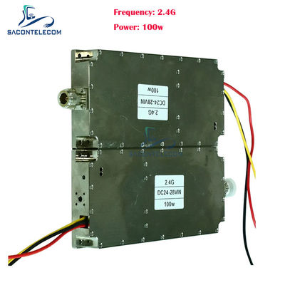 100w 2.4G โมดูลแอนติโดรนจอมเมอร์ โมดูลแอนติโดรนจอมเมอร์ FPV
