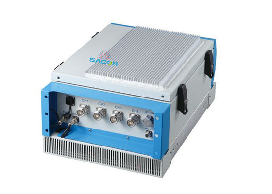 IP65 โทรศัพท์มือถือในคุกกลางแจ้ง เครื่องยับยั้งพลังงานสูง 400w ด้วยโปรแกรมการติดตาม