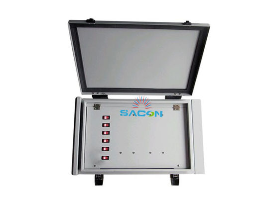 เครื่องรบกวนสัญญาณกำลังสูง 250W ระยะ 300 เมตร ดีไซน์กันน้ำสำหรับเรือนจำและเขตราชการ