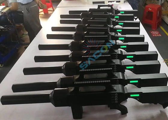เครื่องยับยับสัญญาณ UAV พลังงานสูง 60W มีระยะทาง 2 กม. และแบตเตอรี่ในตัวสําหรับป้องกันแอนติโดรน