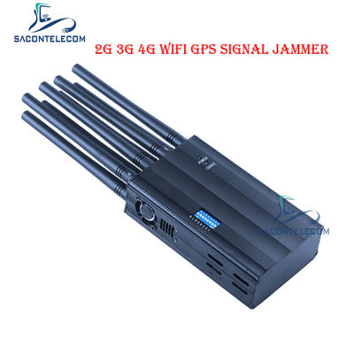 8 แบนด์ แฮนด์เฮลท์ ไซนัล เจมเมอร์ ด้วยระยะทาง 20 เมตร และชาร์จรถสําหรับ 2G 3G 4G GPS WiFi Blocking